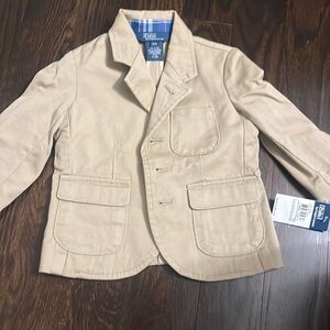 18 mos Polo by Ralph Lauren beige blazer jacket new w tags